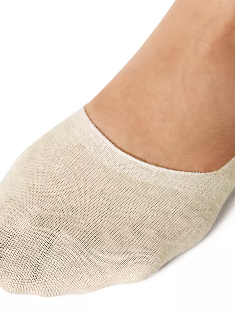 Подследники с меланжевым эффектом omsa active 171 beige melange, , 36-38 (23-25), OMSA, - 3