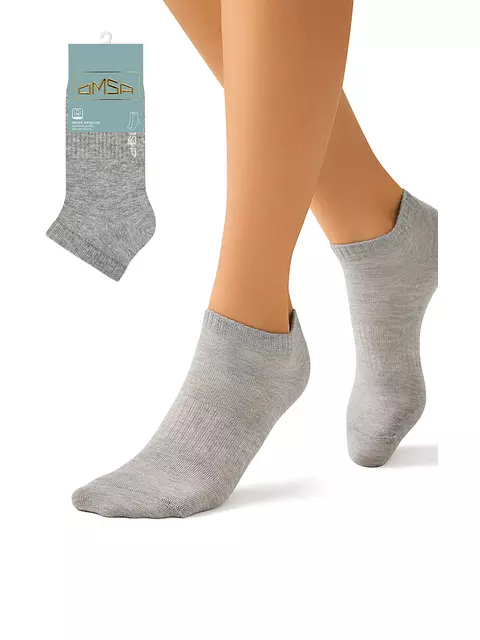 Женские спортивные носки omsa active 151 grigio melange, , 36-38 (23-25), OMSA, - 1