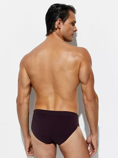 Трусы мужские «слипы» бесшовные omsa 2121s viola, , 54 (3XL), OMSA, - 3