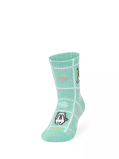 Носки детские (мишки) omsa kids calzino 21p75 menta, , 23-26 (14-16), OMSA, - 2
