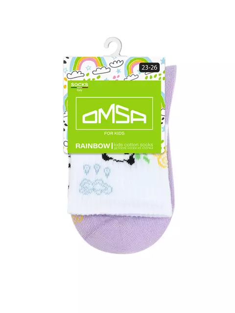 Носки детские (мишки) omsa kids calzino 21p75 lilla, , 23-26 (14-16), OMSA, - 4