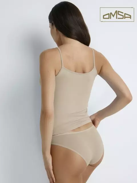 Трусы женские слипы omsa omd 2211s soft slip beige, , 44 (S), OMSA, - 2
