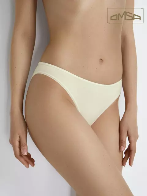 Трусы женские слипы omsa omd 2211s soft slip avorio, , 44 (S), OMSA, - 2