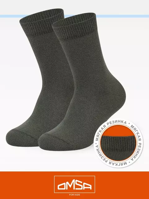 Носки детские omsa kids calzino 21c03 militari, , 31-34 (18-20), OMSA, - 1