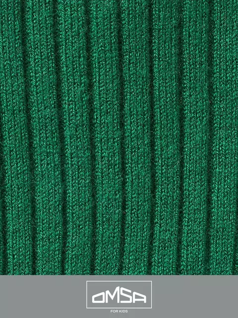 Детские носки с шерстью omsa kids calzino 21c06 verde, , 19-22 (12-14), OMSA, - 2