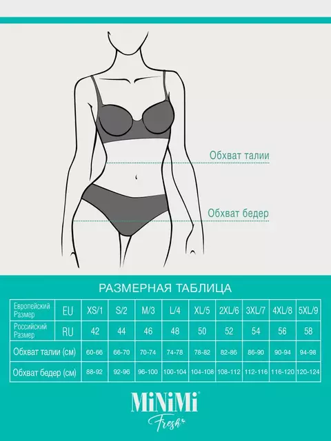 Трусы слипы с низкой линией талии minimi 2210 slip acquamarina, , 42 (XS), MINIMI, - 3