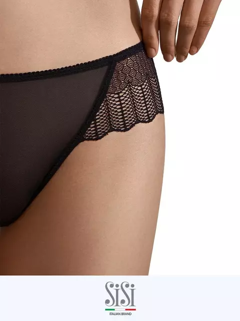 Трусы женские «стринги» sisi 2111b glamour string nero, , 42 (XS), SISI, - 4