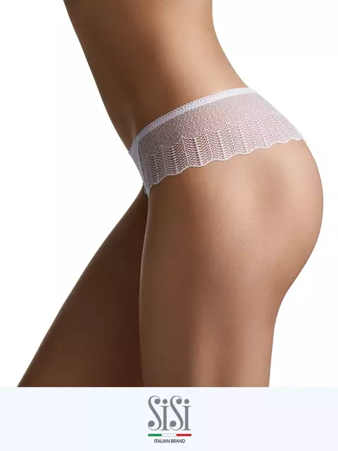 Трусы женские «стринги» sisi 2111b glamour string bianco, , 42 (XS), SISI, - 3