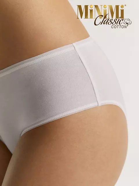 Женские трусы-слипы minimi 2221b classic bianco, , 44 (S), MINIMI, - 4