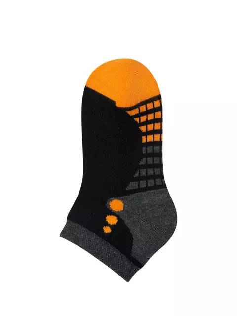 Носки детские укороченные omsa kids calzino 21s01 nero, , 23-26 (14-16), OMSA, - 3