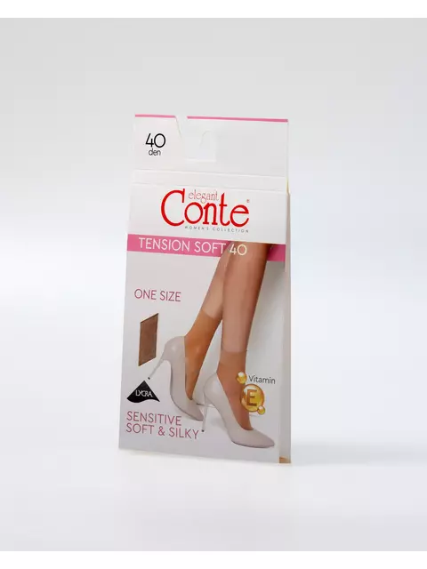 Носки женские conte tension soft 40 (1 пара) shade, 14С-55СП, 36-39 (23-25), CONTE ELEGANT,  - 2