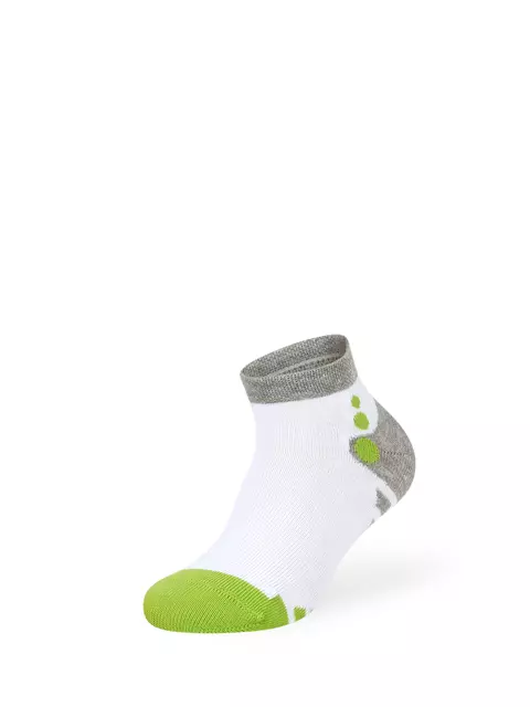 Носки детские укороченные omsa kids calzino 21s01 bianco, , 23-26 (14-16), OMSA, - 1
