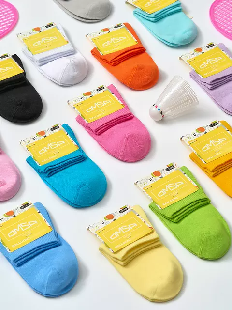 Носки детские укороченные omsa kids calzino 21c02 orange, , 23-26 (14-16), OMSA, - 2