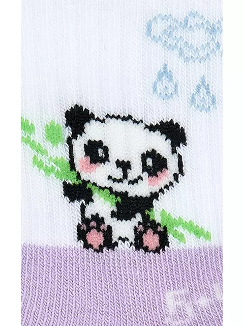 Носки детские (мишки) omsa kids calzino 21p75 lilla, , 23-26 (14-16), OMSA, - 3