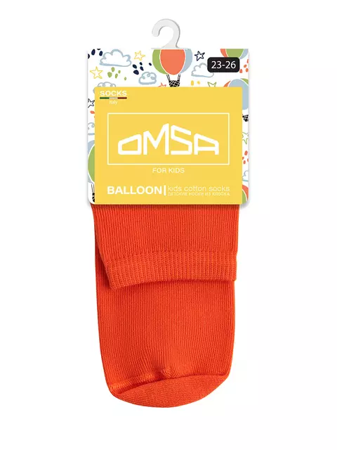 Носки детские укороченные omsa kids calzino 21c02 orange, , 23-26 (14-16), OMSA, - 6