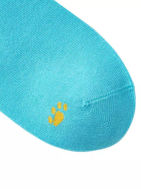 Носки детские (лапки на стопе) omsa kids calzino 21p61 turchese, , 23-26 (14-16), OMSA, - 2