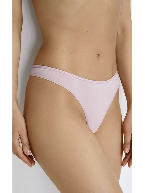 Трусы женские «стринги» omsa omd 2111s soft string rosa antico, , 48 (L), OMSA, - 1