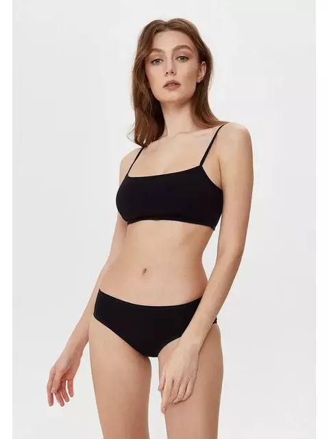 Трусики женские "слип" средней посадки basic lb 2014 black, 20С-1054ТСП, 98/M, CONTE ELEGANT,  - 5