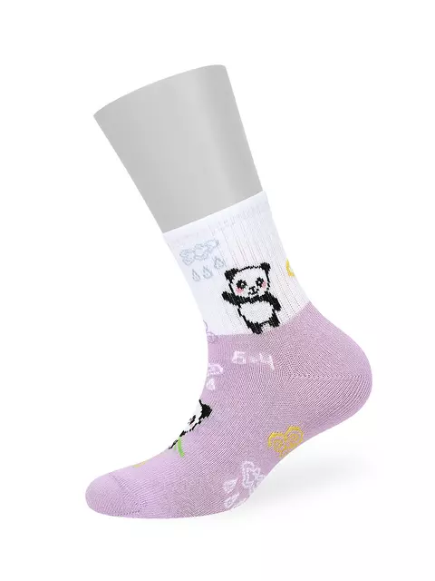 Носки детские (мишки) omsa kids calzino 21p75 lilla, , 23-26 (14-16), OMSA, - 2