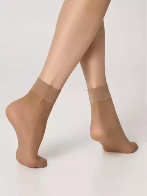 Носки женские esli corto 40 (2 пары) visone, 8С-7СПЕ, 36-39 (23-25), ESLI,  - 3
