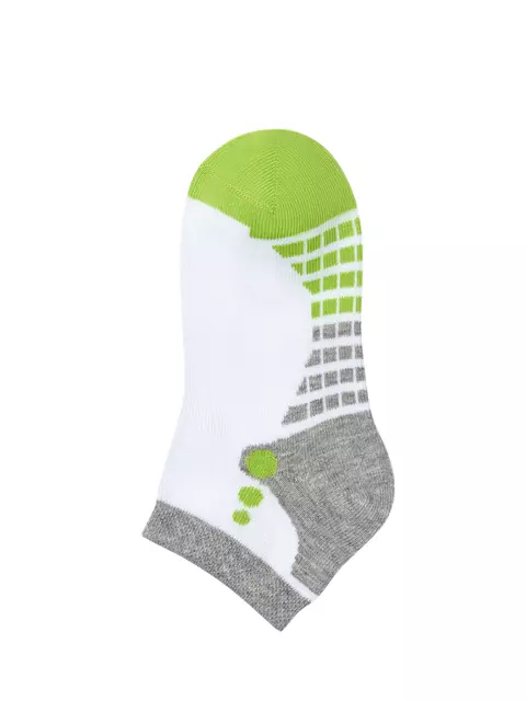 Носки детские укороченные omsa kids calzino 21s01 bianco, , 23-26 (14-16), OMSA, - 3