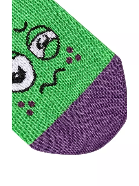 Носки детские (смайлики) omsa kids calzino 21p42 erba, , 35-38 (20-22), OMSA, - 3
