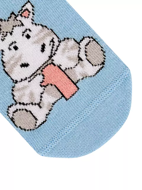 Носки детские (цифры) omsa kids calzino 21p70 blu сhiaro, , 19-22 (12-14), OMSA, - 2
