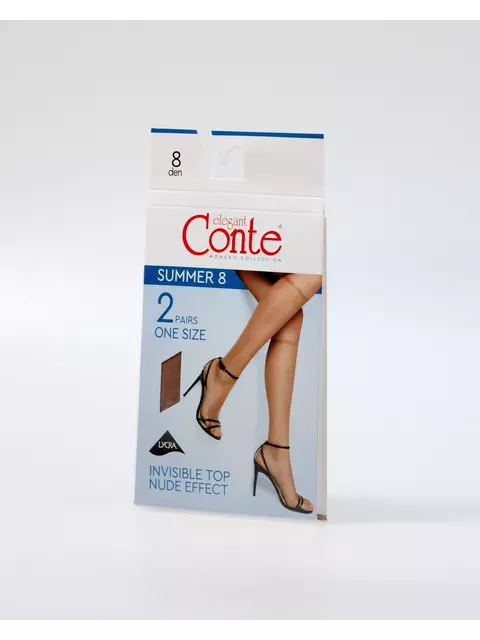 Гольфы женские conte summer 8 (2 пары) bronz, 21С-181СП, 36-39 (23-25), CONTE ELEGANT,  - 3