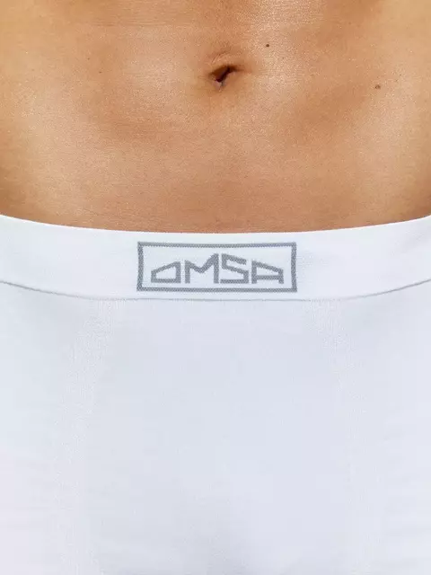 Боксеры мужские бесшовные omsa omu 2221s bianco, , 52 (2XL), OMSA, - 3