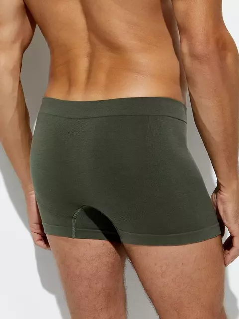 Боксеры мужские бесшовные omsa omu 2221s militari, , 50 (XL), OMSA, - 3