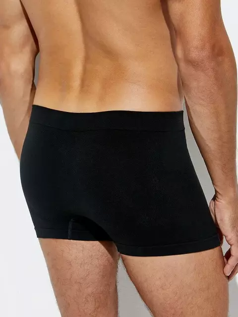 Боксеры мужские бесшовные omsa omu 2221s nero, , 52 (2XL), OMSA, - 3
