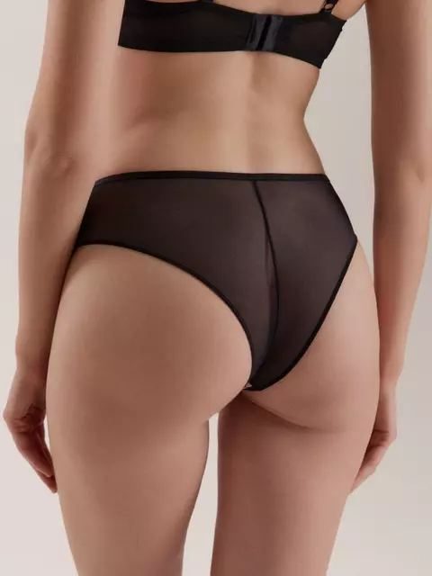 Трусы танга с высокой линией талии conte tattoo tp6214 черный, 25С-0034КСП, 102/L, CONTE,  - 2