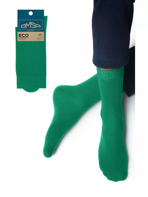 Мужские классические всесезонные носки omsa eco 401 colors erba, , 45-47 (29-31), OMSA, - 1