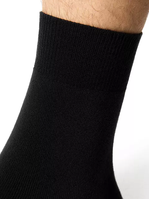 Мужские теплые носки omsa comfort 304 nero, , 39-41 (25-27), OMSA, - 3