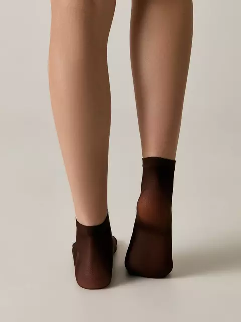 Носки женские conte tulle (2 пары) chocolate, 21С-186СП, 36-39 (23-25), CONTE ELEGANT,  - 3