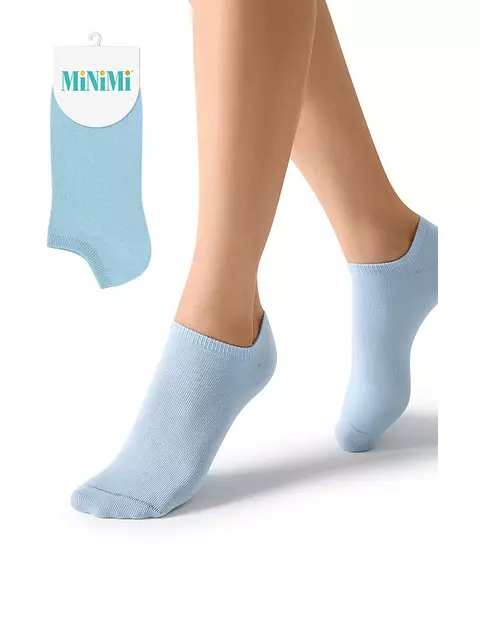 Женские короткие носки minimi fresh 4102 blu сhiaro, , 39-41 (25-27), MINIMI, - 1