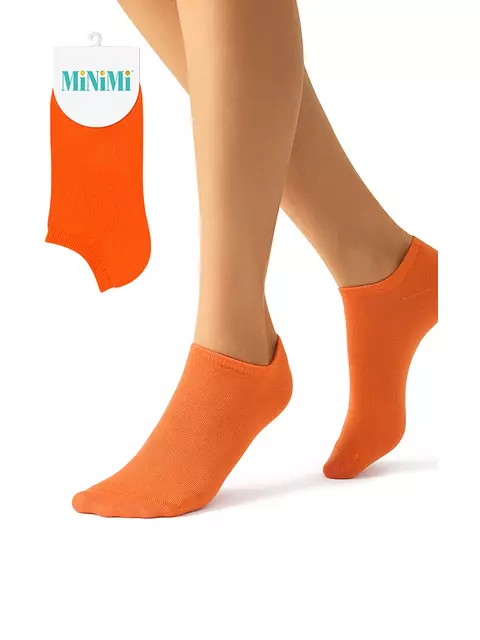 Женские короткие носки minimi fresh 4102 orange, , 39-41 (25-27), MINIMI, - 1