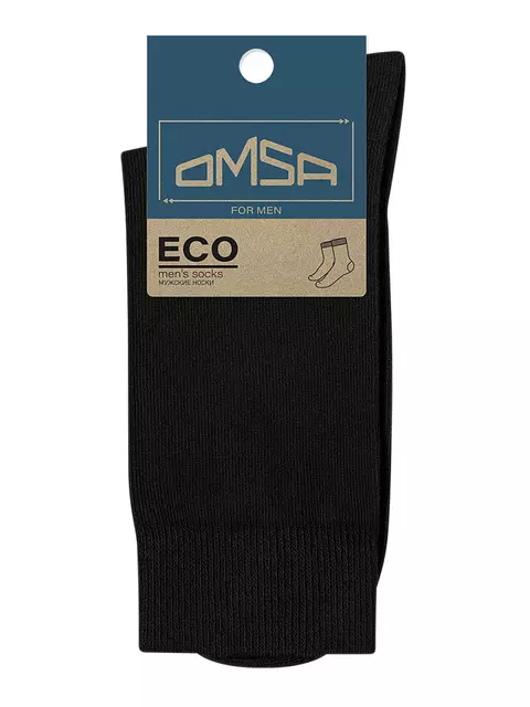 Мужские классические носки omsa eco 403 nero, , 45-47 (29-31), OMSA, - 4
