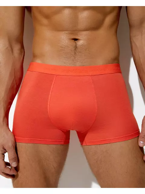 Боксеры мужские с открытой резинкой omsa viscose omb 3234 corallo, , 52 (2XL), OMSA, - 1
