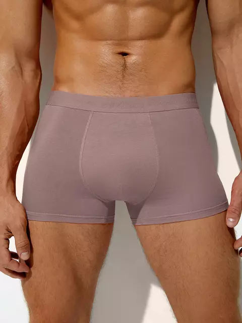 Боксеры мужские с открытой резинкой omsa viscose omb 3234 cappuccino, , 52 (2XL), OMSA, - 1
