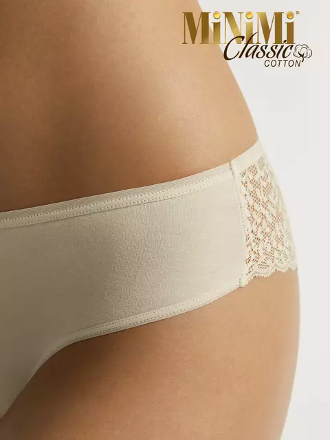 Женские трусы бразилиана (кружево) minimi 2611b classic avorio, , 50 (XL), MINIMI, - 4