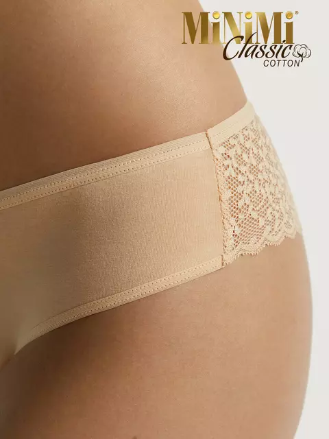 Женские трусы бразилиана (кружево) minimi 2611b classic nudo, , 52 (2XL), MINIMI, - 5