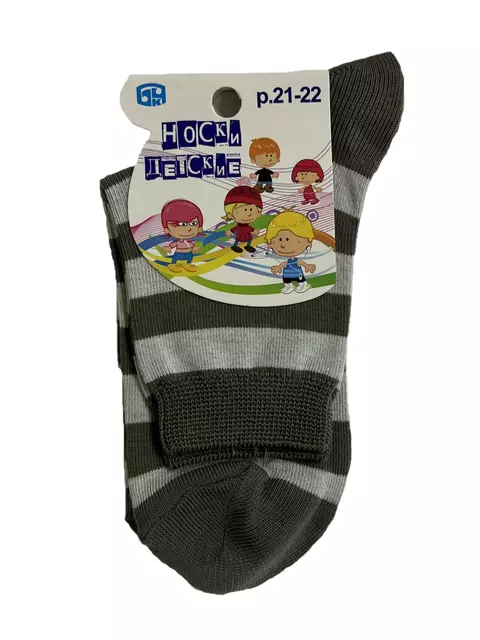 Носки детские брестские 3207 серобеж-серебр, 3С3207-Д38, 21-22, БРЕСТСКИЕ,  - 1