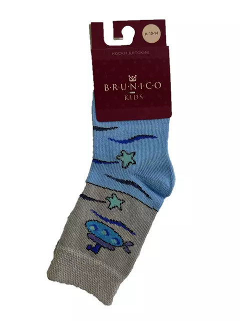 Носки детские брестские kids 3116 (рисунок) голубой, 3С3116-Д38, 13-14, БРЕСТСКИЕ,  - 1
