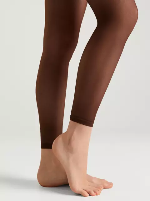 Матовые леггинсы с эффектом тюля conte тюль chocolate, 25С-188СП, 4, CONTE ELEGANT,  - 4