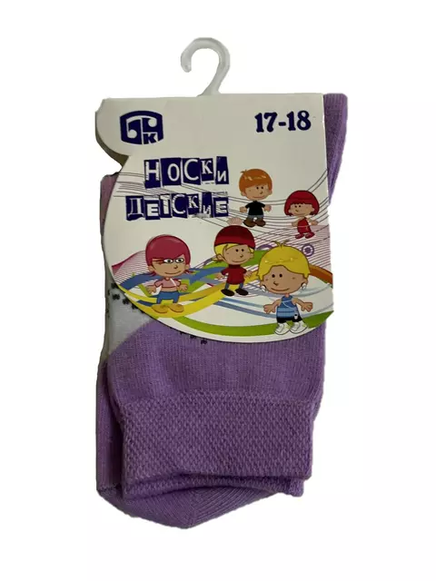 Носки детские брестские school 3215 (рисунок) сиреневый, 3С3215-Д38, 17-18, БРЕСТСКИЕ,  - 2
