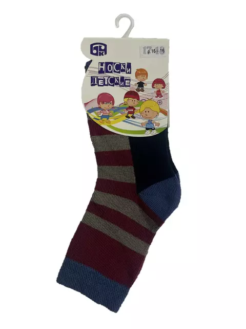Носки детские брестские kids 3110 (рисунок) вишневый, 3С3110-Д38, 15-16, БРЕСТСКИЕ,  - 2