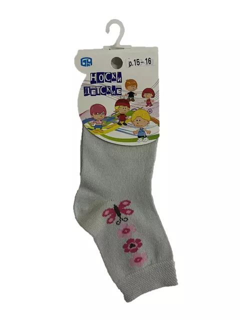 Носки детские брестские kids 3108 (рисунок) светло-серый, 3С3108-Д38, 13-14, БРЕСТСКИЕ,  - 2