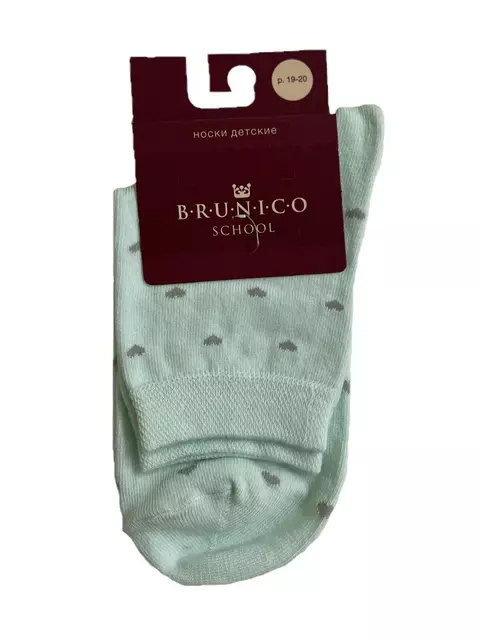 Носки детские брестские school 3214 (рисунок) бледно-голубой, 3С3214-Д38, 19-20, БРЕСТСКИЕ,  - 2