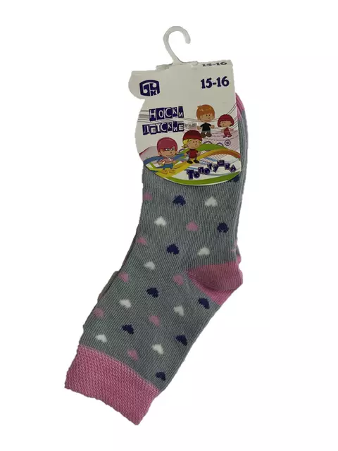 Носки детские брестские kids 3107 (рисунок) светло-серый, 3С3107-Д38, 13-14, БРЕСТСКИЕ,  - 2
